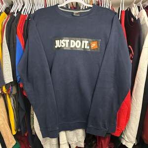 Nike Just Do It Long Sleeve Crewneck Sweatshirt